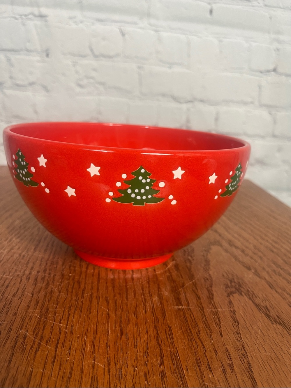 B. Waechtersbach Germany Christmas Tree Serving Bowl 7.5"